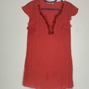 Cato Orange Embellished Blouse